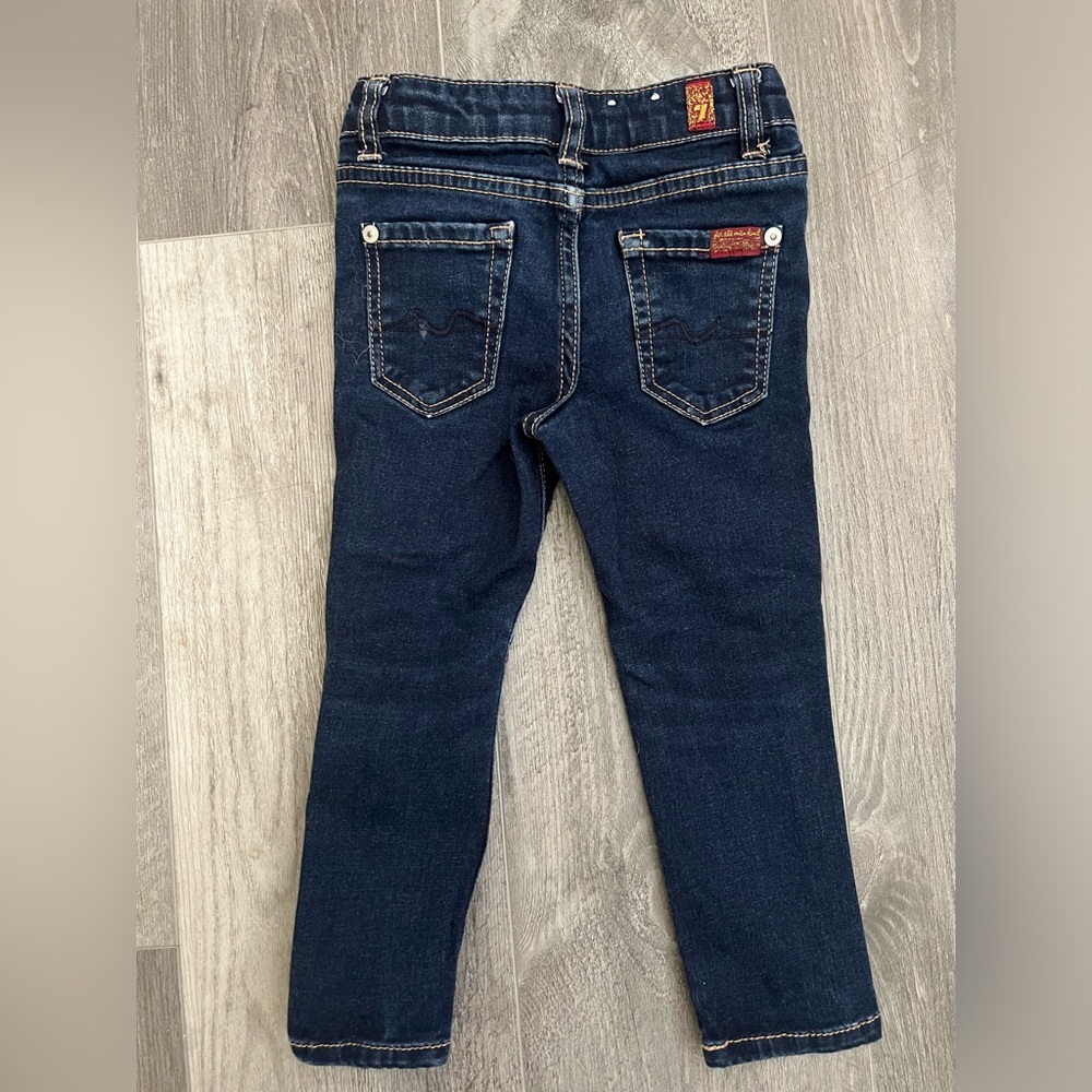 Girl’s 7 for All Mankind Skinny Jeans - Size 3T